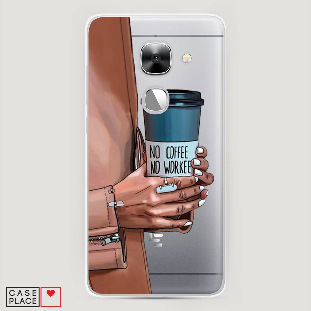 

Чехол Awog на LeEco Le Max 2 / Лееко Ле Макс 2 "No coffee", Коричневый;серый, 140250-7