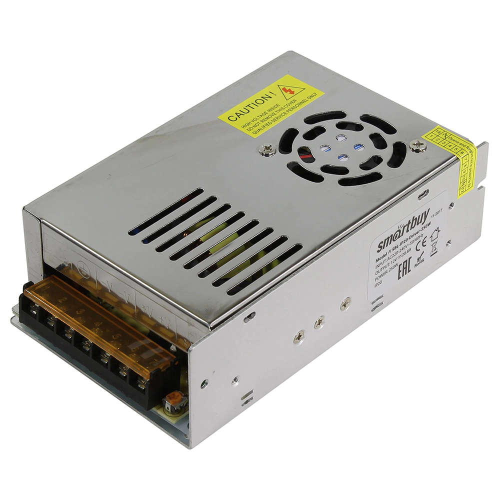 ipc 6806 25f корпус промышленного компьютера 6 слотов 250w psu отсеки 1 3 5 Блок питания для диодной ленты 12 В Smartbuy 250 Вт