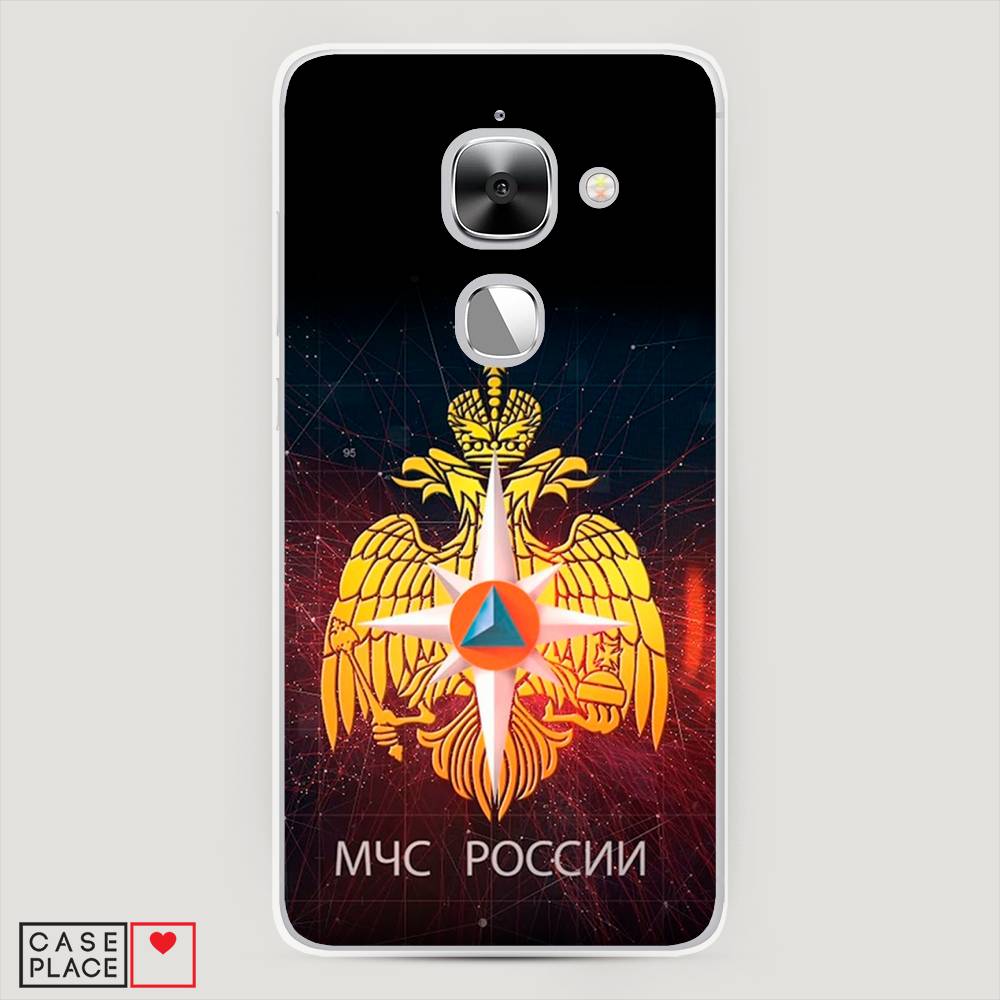 

Чехол Awog на LeEco Le Max 2 / Лееко Ле Макс 2 "МЧС России", Черный;желтый;красный, 140250-5