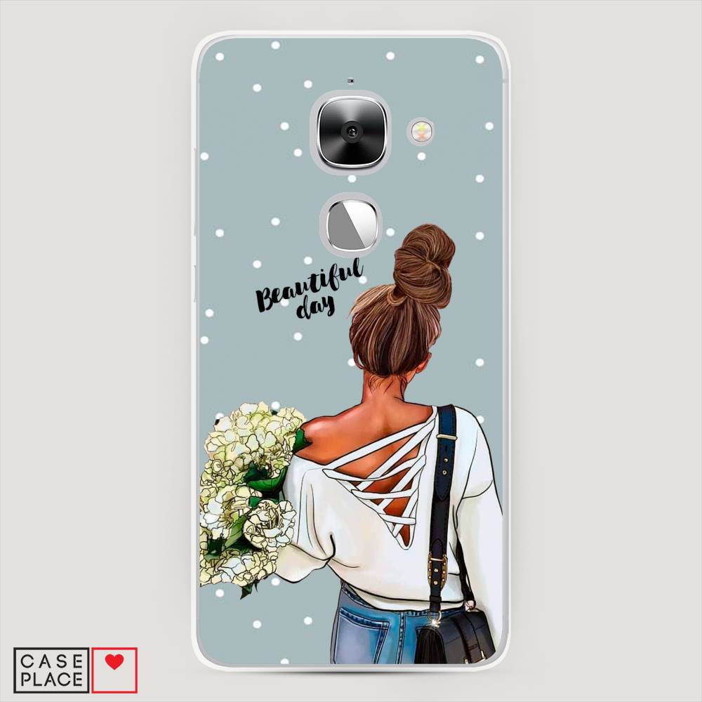 

Чехол Awog на LeEco Le Max 2 / Лееко Ле Макс 2 "Beautiful day", Голубой;коричневый;бежевый, 140250-6
