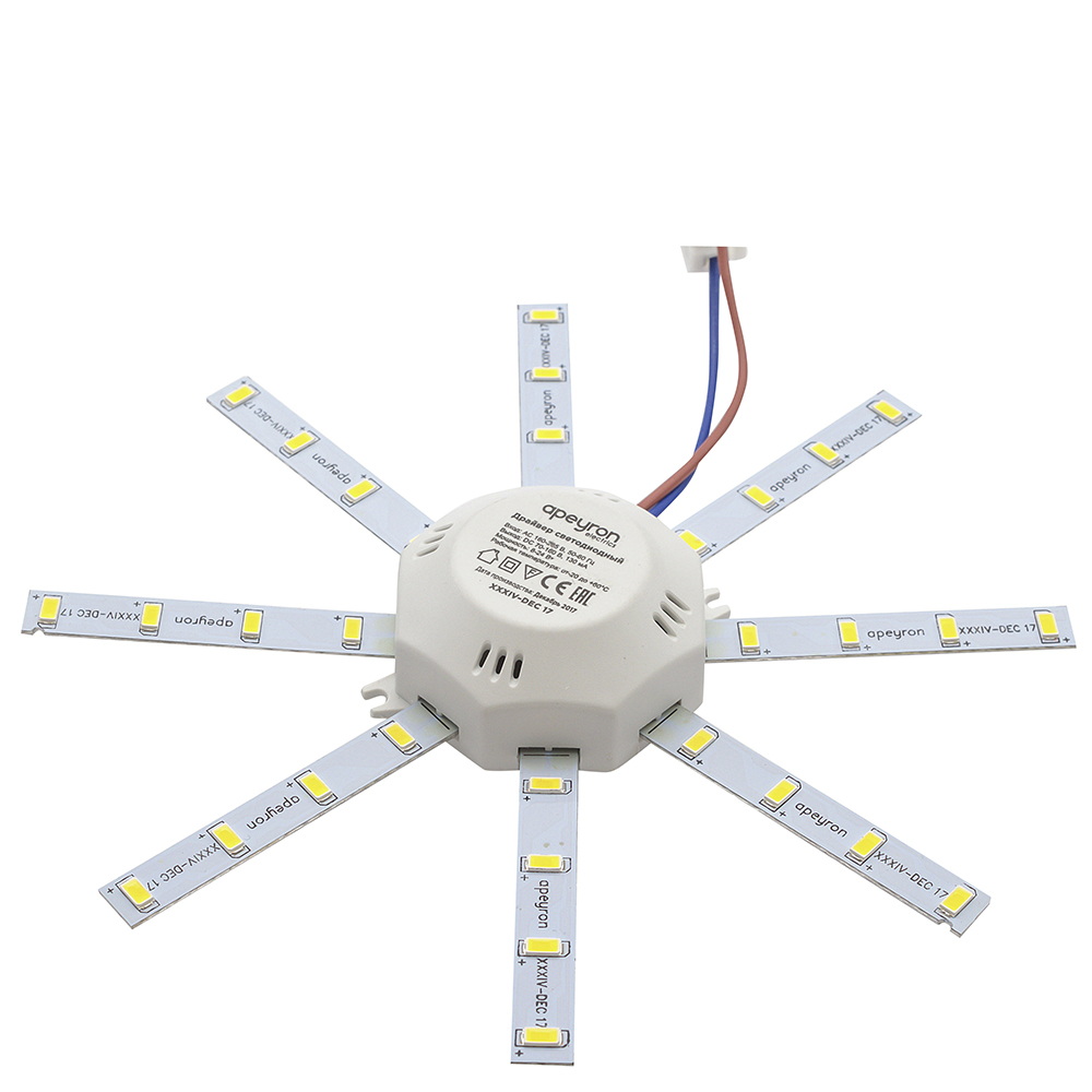 

Комплект светодиодных линеек Apeyron Звездочка LED 12 Вт 3000 К