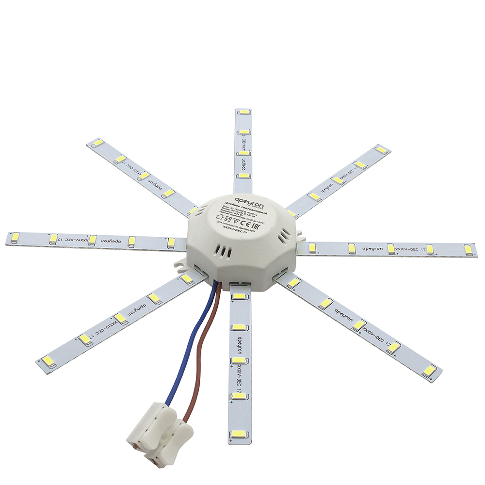 

Комплект светодиодных линеек Apeyron Звездочка LED 16 Вт 6400 К
