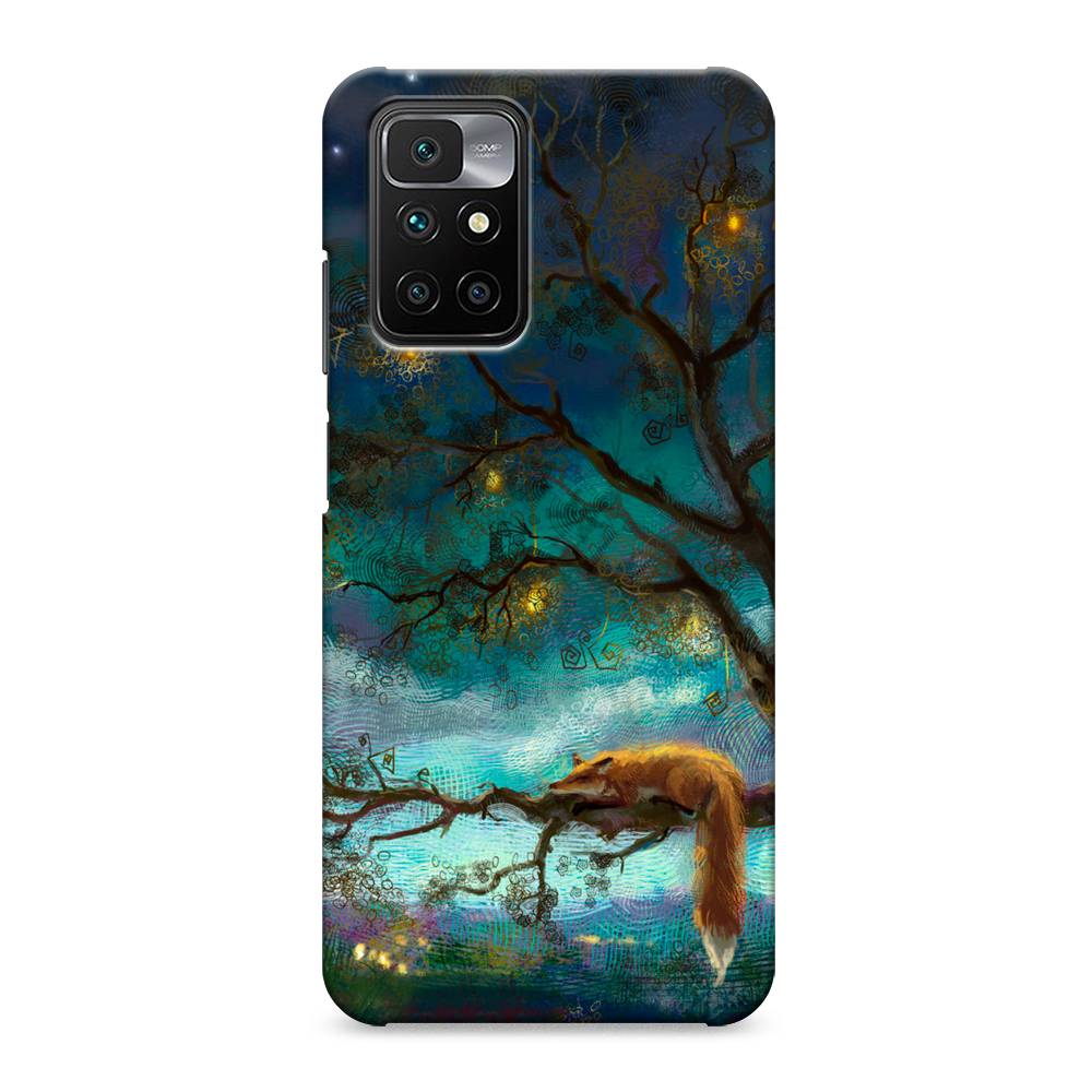 

Пластиковый чехол "Лиса устала" на Xiaomi Redmi 10, 311320-1