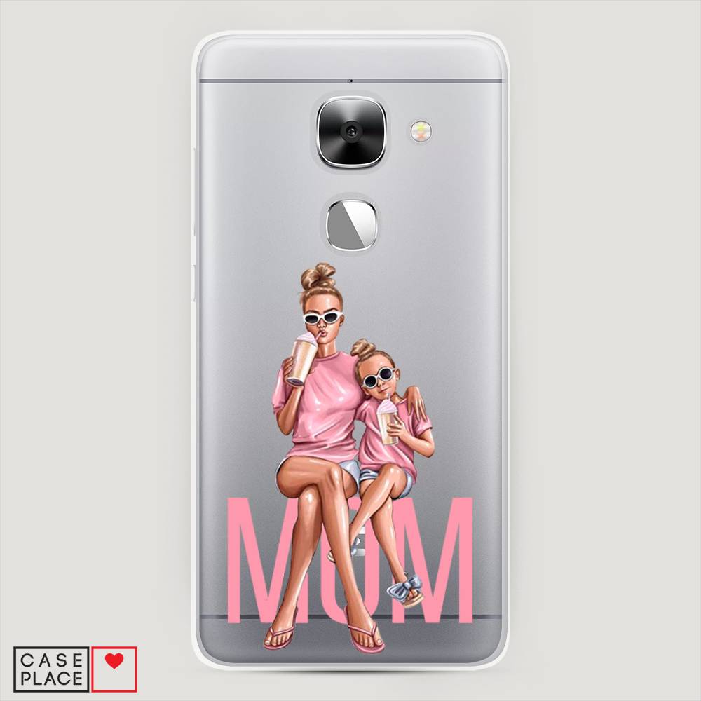 

Чехол Awog на LeEco Le Max 2 / Лееко Ле Макс 2 "Lovely mom", Синий;бежевый;розовый, 140250-7