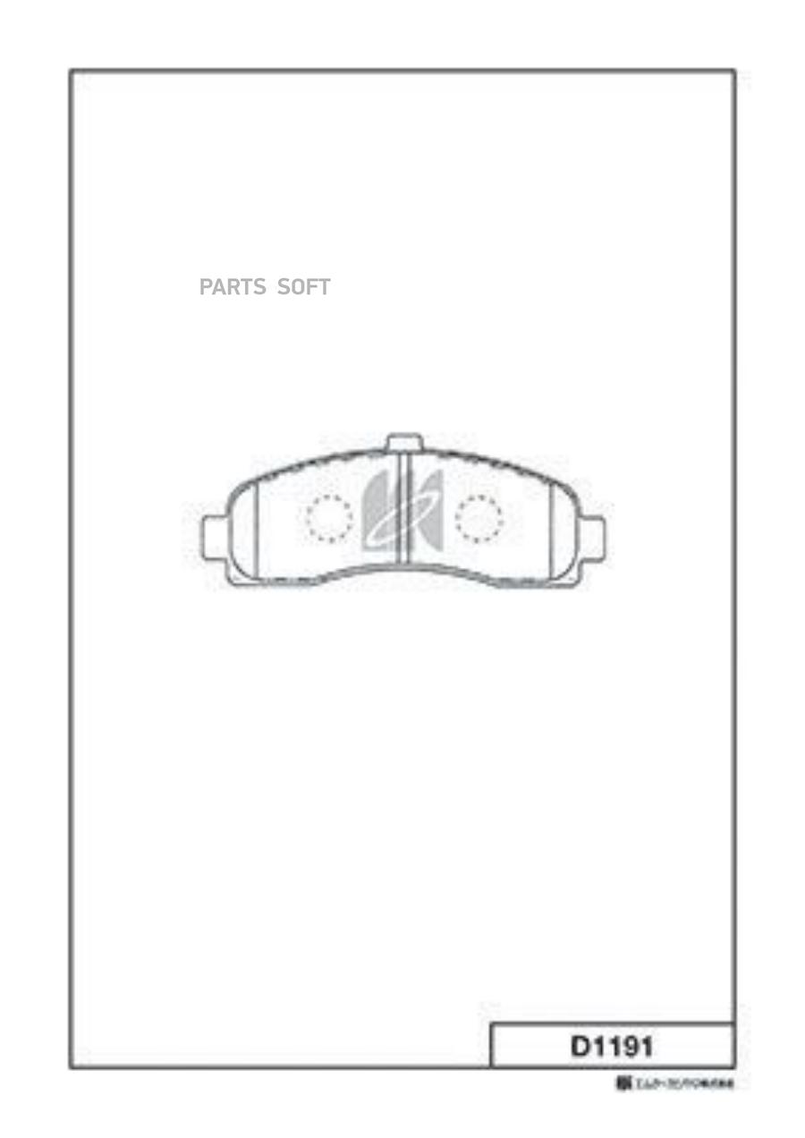 

Колодки дисковые п. Nissan Micra 1.0i-1.5D 92-03 1-01 =431 10=FO495981=442 010B-SX=FDB859