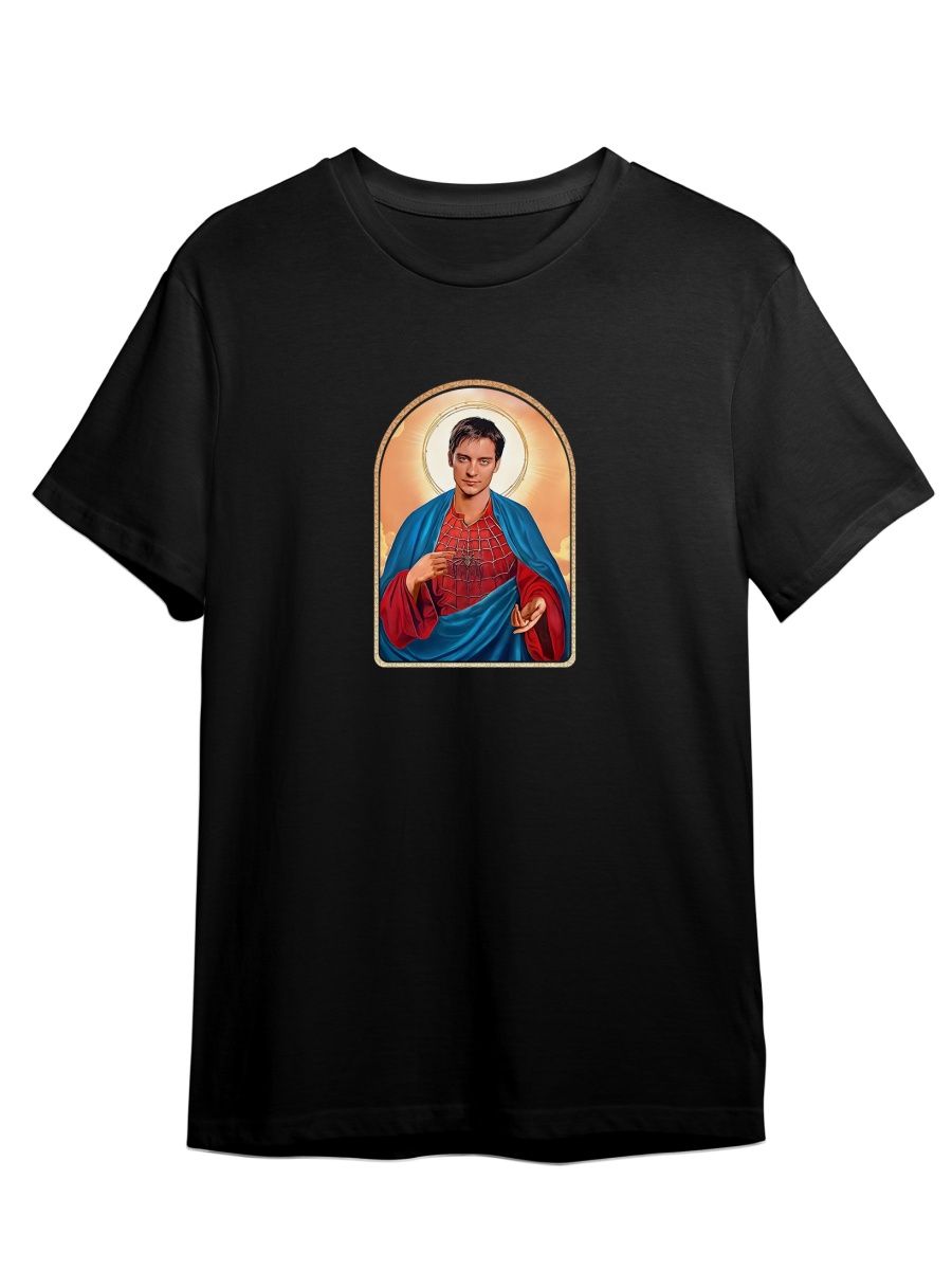 

Футболка унисекс СувенирShop Человек-паук/Spiderman 10 черная 3XL, Черный, "Человек-паук/Spiderman" 10