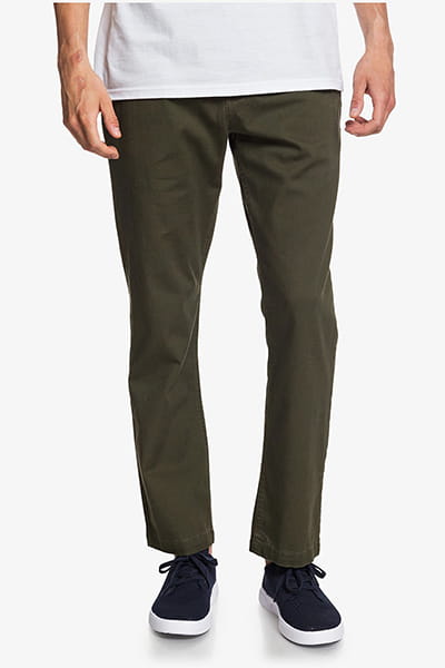 

Брюки мужские Quiksilver EQMNP03021 зеленые W30, Зеленый, EQMNP03021