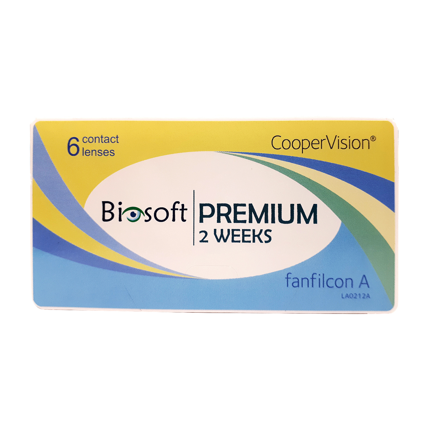 фото Контактные линзы biosoft premium 2 weeks 6 линз r 8,4 +3,75 coopervision