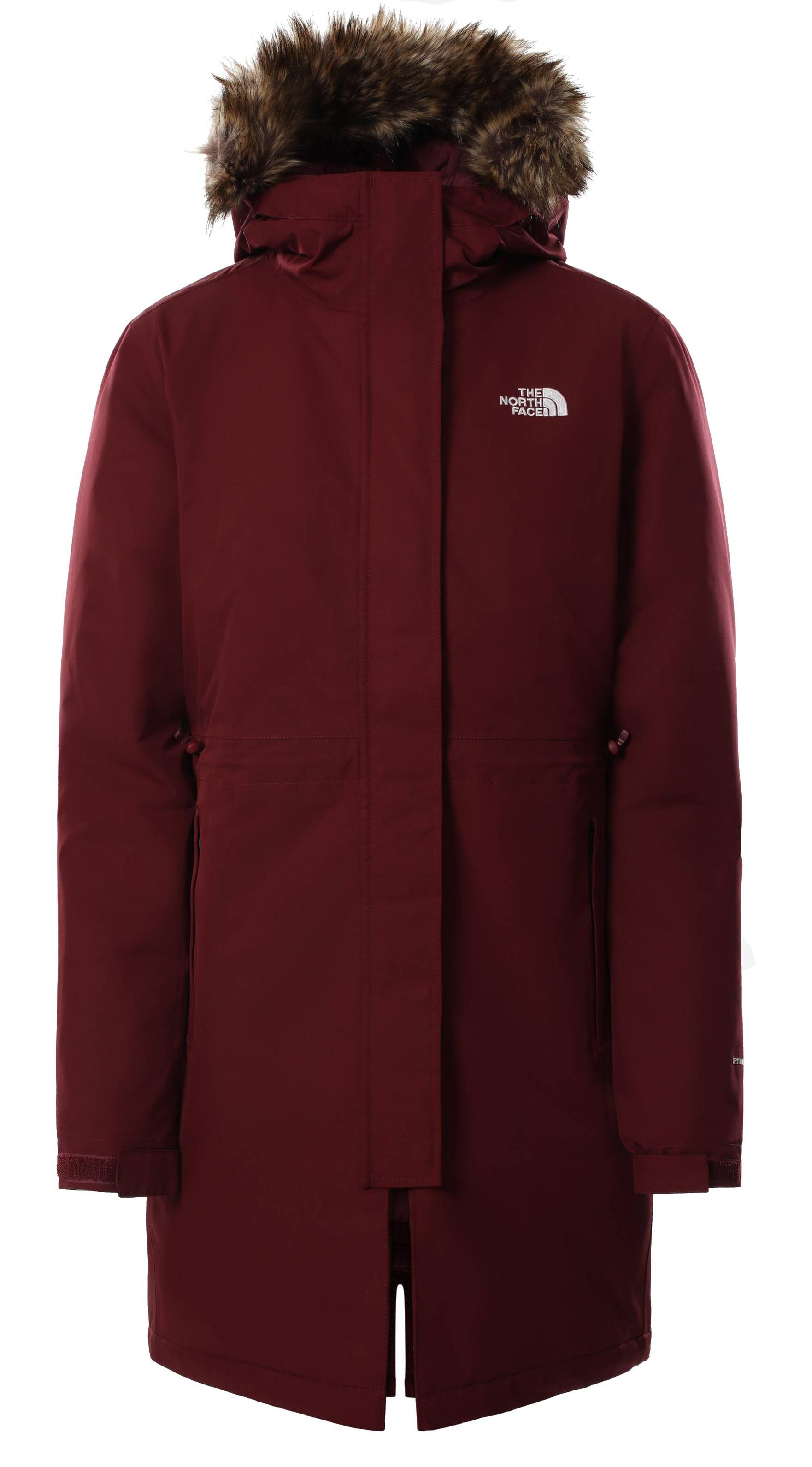 фото Парка женская the north face ta4m8yd4s красная l