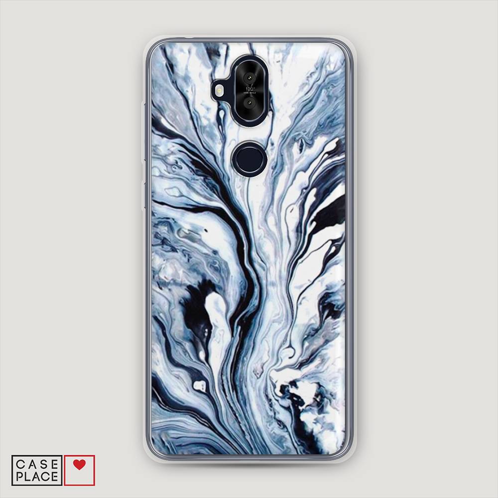 

Чехол Awog "Голубой минерал мрамор" для Asus Zenfone 5 Lite (ZC600KL), 43150-3