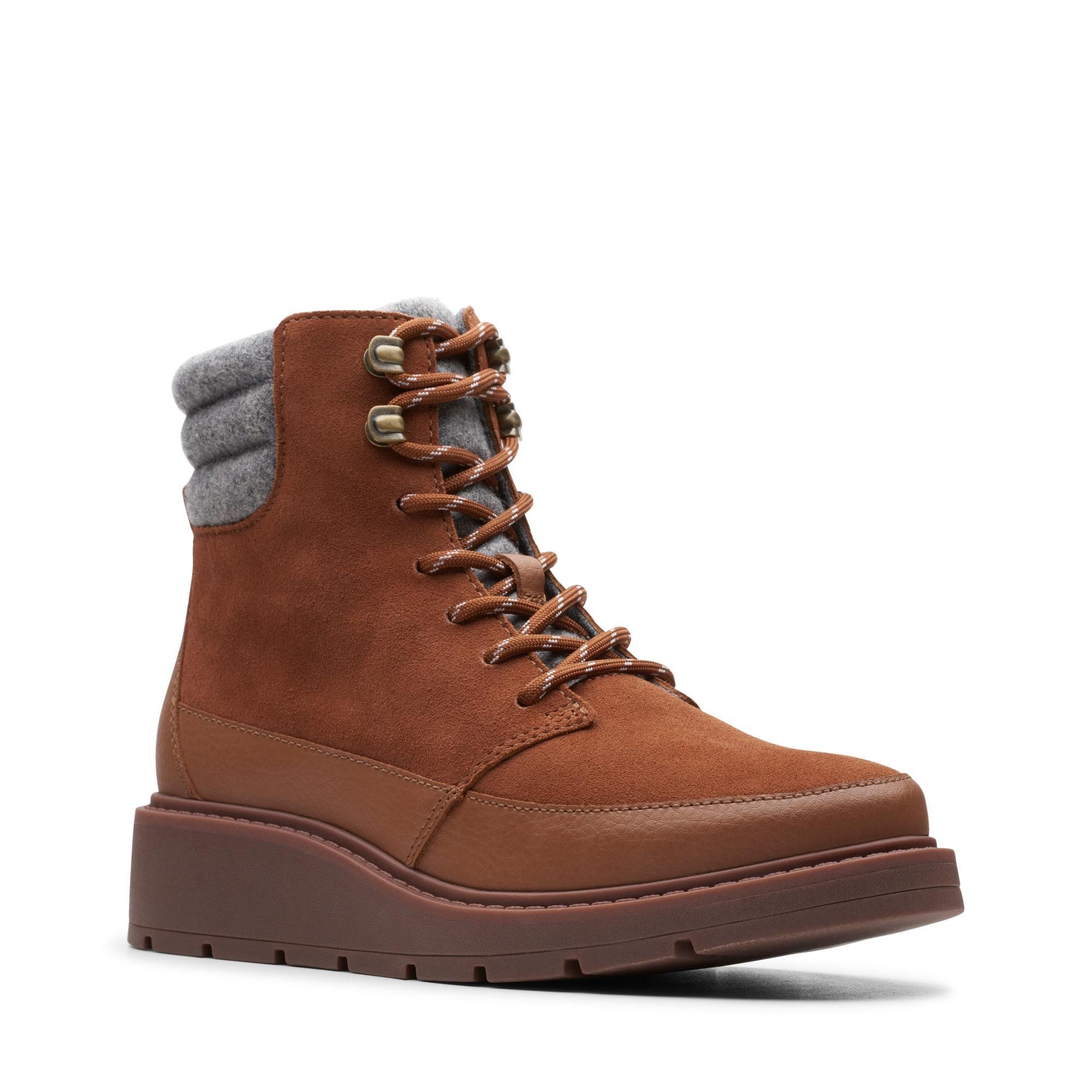 

Ботинки женские Clarks Ivery Trail 26146884 коричневые 37 EU, Ivery Trail 26146884