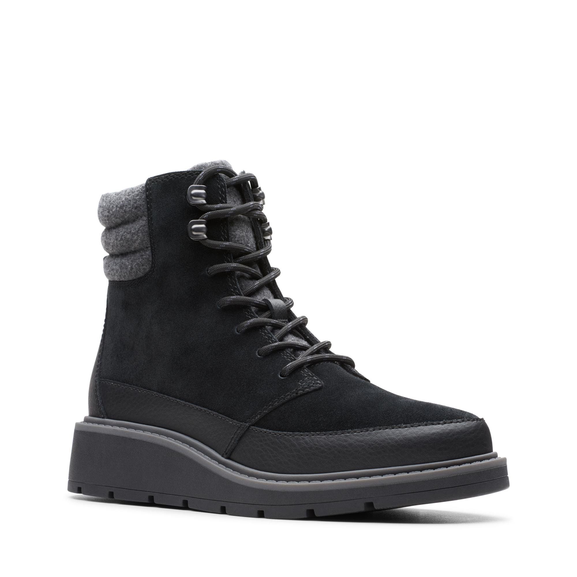 

Ботинки женские Clarks Ivery Trail 26146883 черные 40 EU, Ivery Trail 26146883