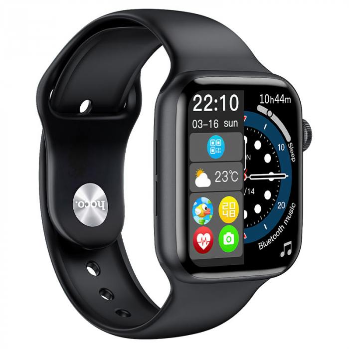 

Смарт-часы HOCO Y5, bluetooth, IP68, чёрный, 6931474760814