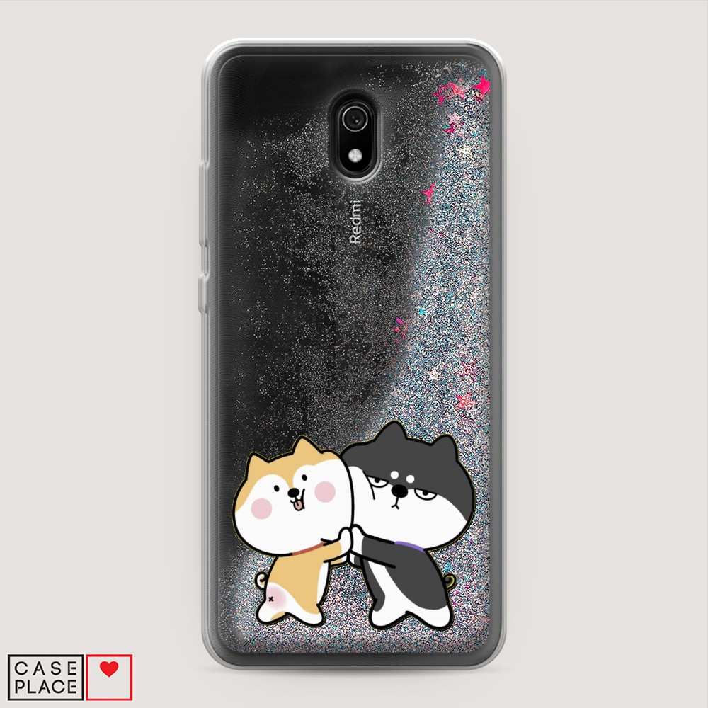 

Чехол Awog на Xiaomi Redmi 8A "Обнимашки акита", Разноцветный, 37291-1