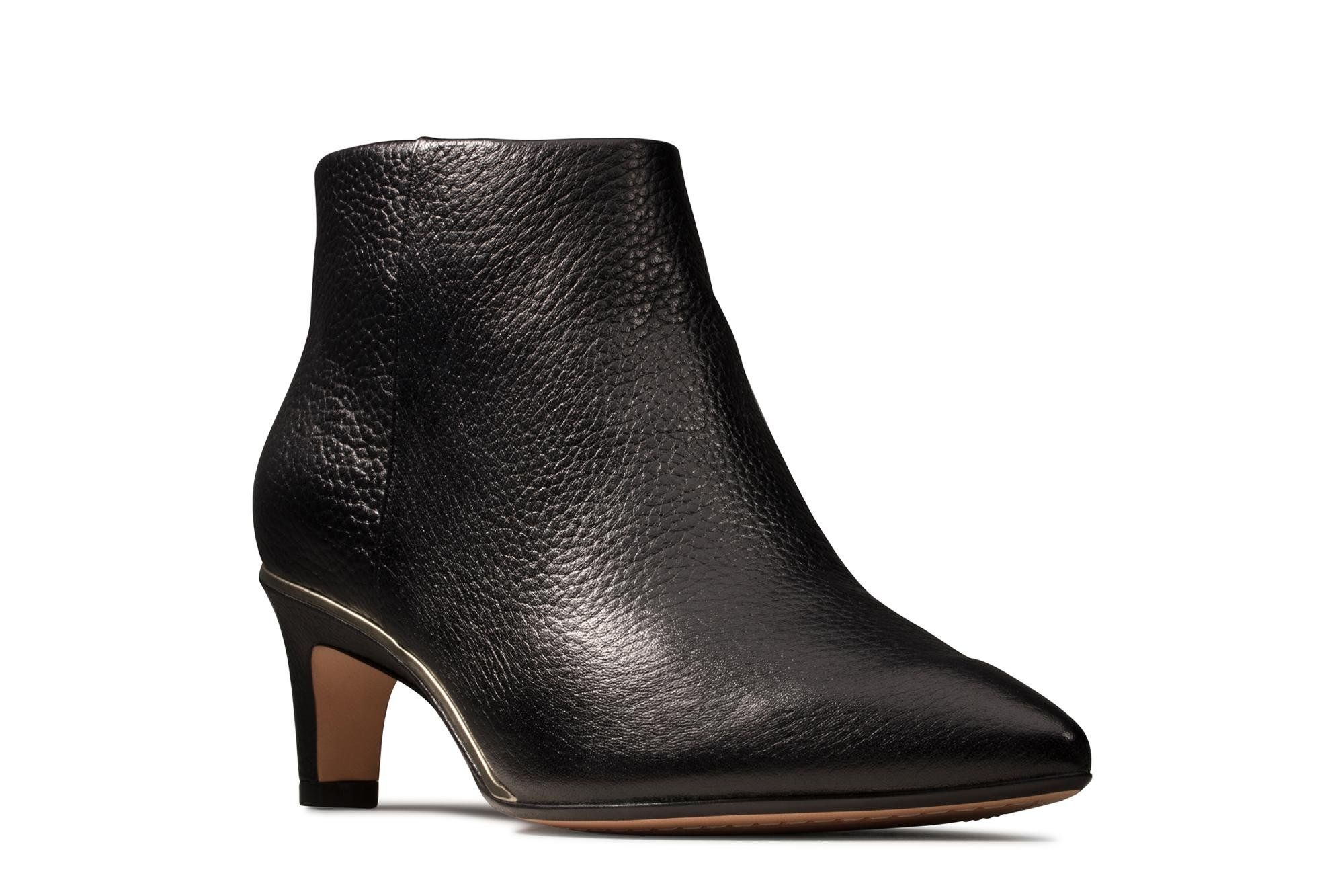 

Ботильоны женские Clarks Ellis Eden 26144829 черные 40 EU, Ellis Eden 26144829