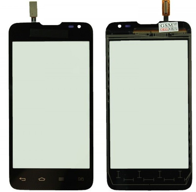 

Сенсорное стекло (тачскрин) для LG L65 черный, для LG L65