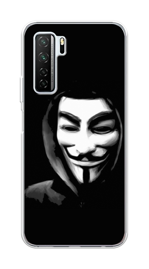 

Чехол Awog на Huawei Nova 7 SE "Анонимус", Черный;серый;белый, 6102950-5