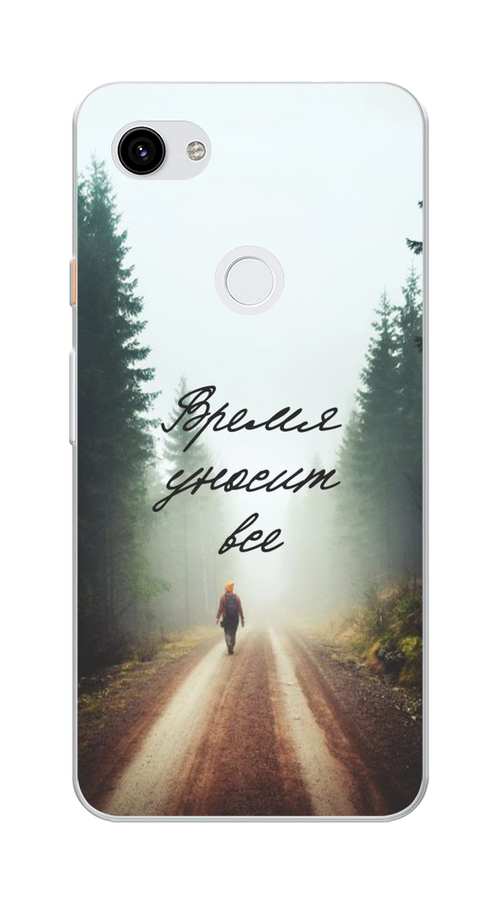 

Чехол Awog на Google Pixel 3A XL "Время уносит все", Разноцветный, 270450-6