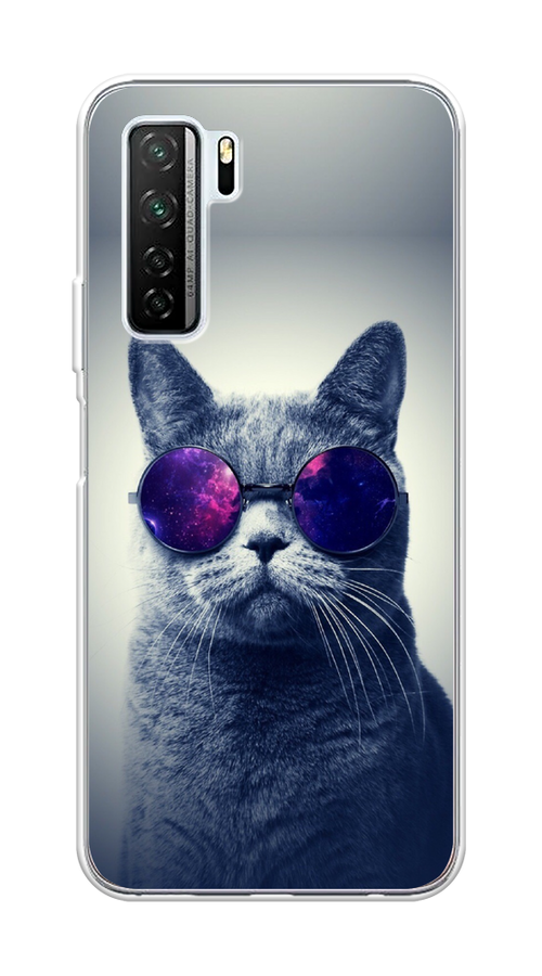 

Чехол Awog на Huawei Nova 7 SE "Космический кот", Красный, 6102950-1