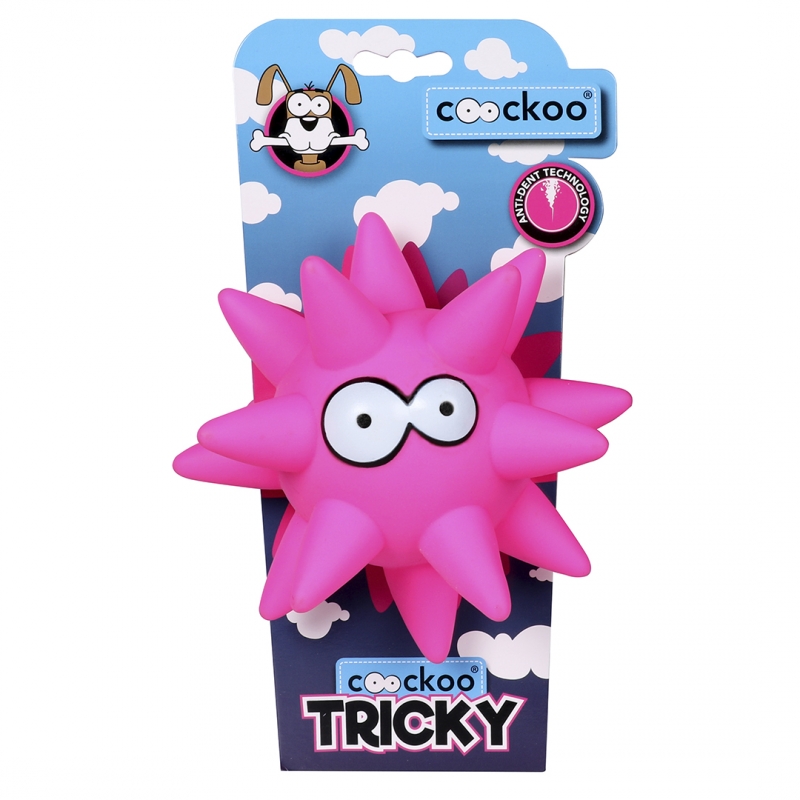 

Жевательная игрушка для собак Ebi Tricky, розовый, 15 см, Tricky