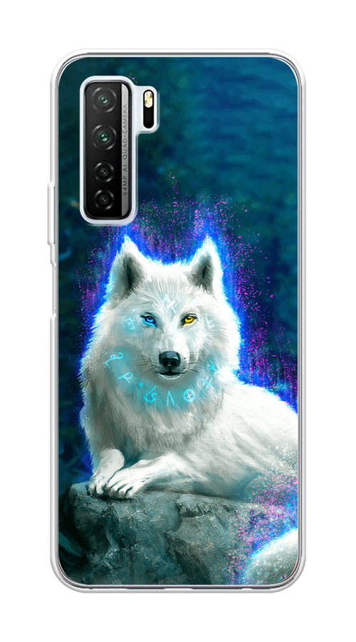 

Чехол Awog на Huawei Nova 7 SE "Белоснежный волк", Белый;зеленый;фиолетовый, 6102950-2