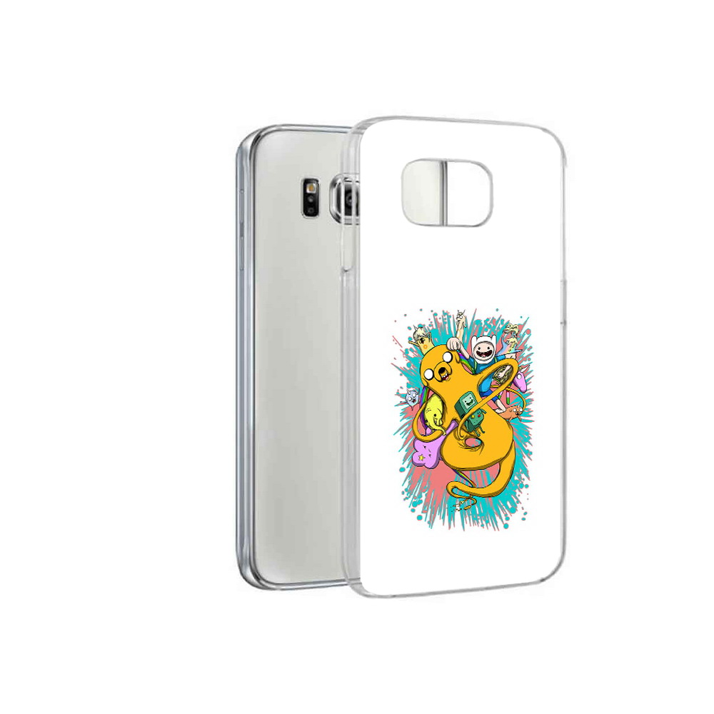 

Чехол MyPads Tocco для Samsung Galaxy S6 время приключений рисунок (PT12300.506.276), Прозрачный, Tocco