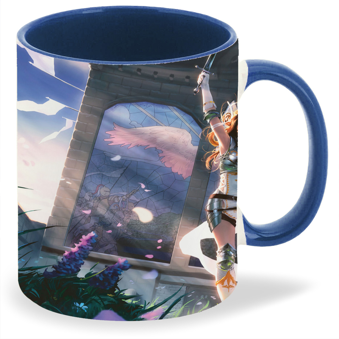 

Кружка CoolPodarok magic the gathering Девушка с мечем, magic the gathering Девушка с мечем