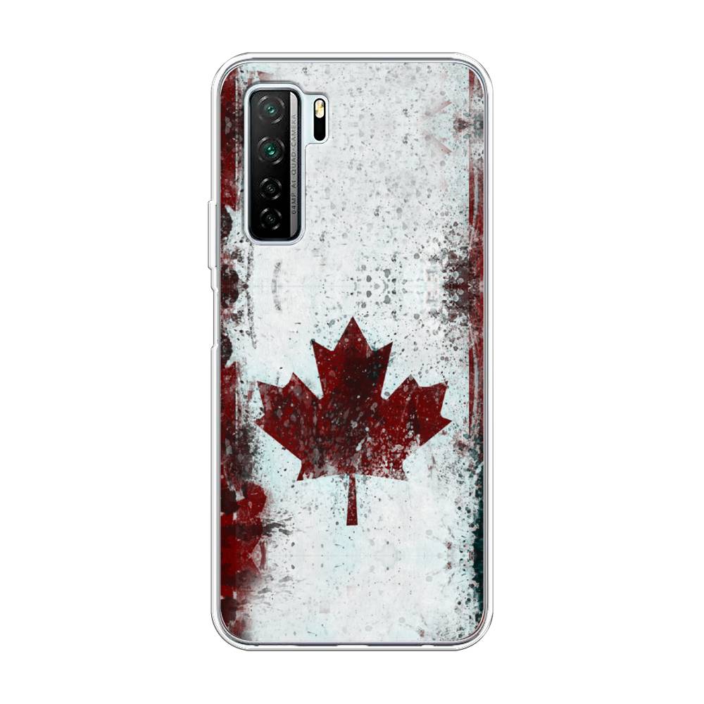 

Чехол Awog на Huawei Nova 7 SE "Канада", Белый;красный;черный, 6102950-5