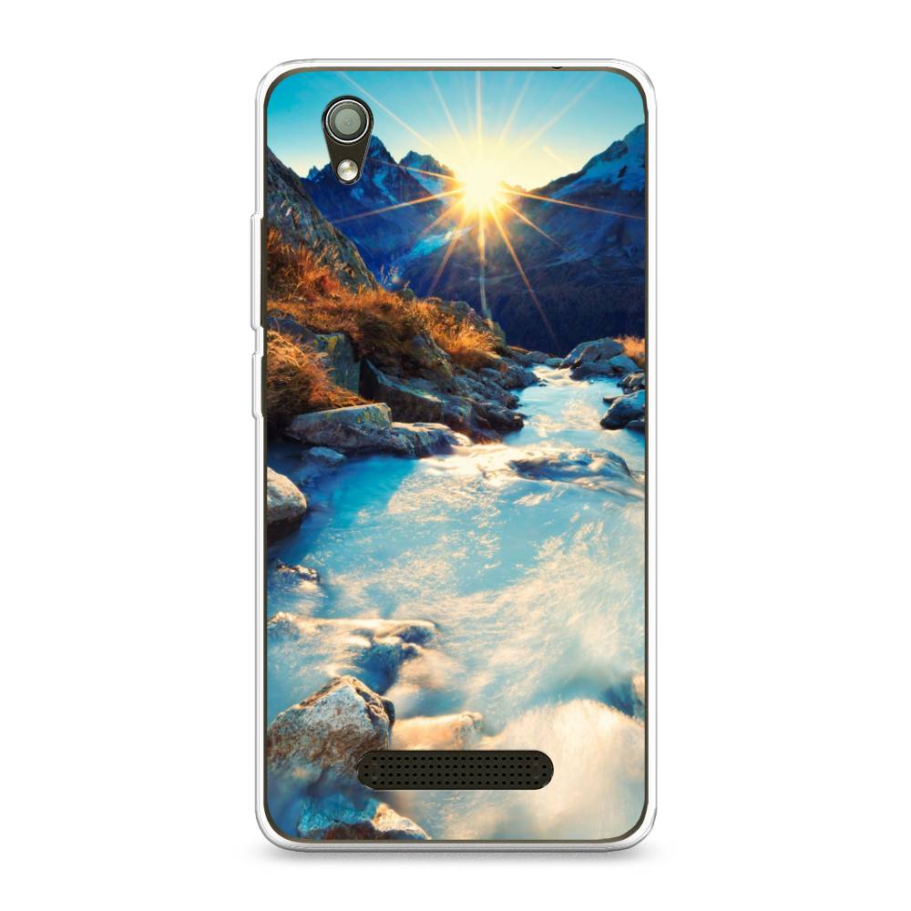 

Чехол Awog на ZTE Blade X3 / ЗТЕ Блэйд X3 "Восход 7", Разноцветный, 130650-4