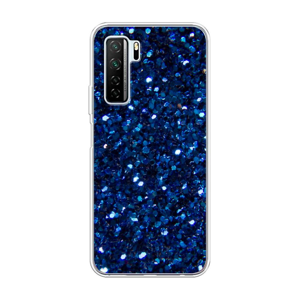 

Чехол Awog "Синие блестки рисунок" для Huawei Nova 7 SE