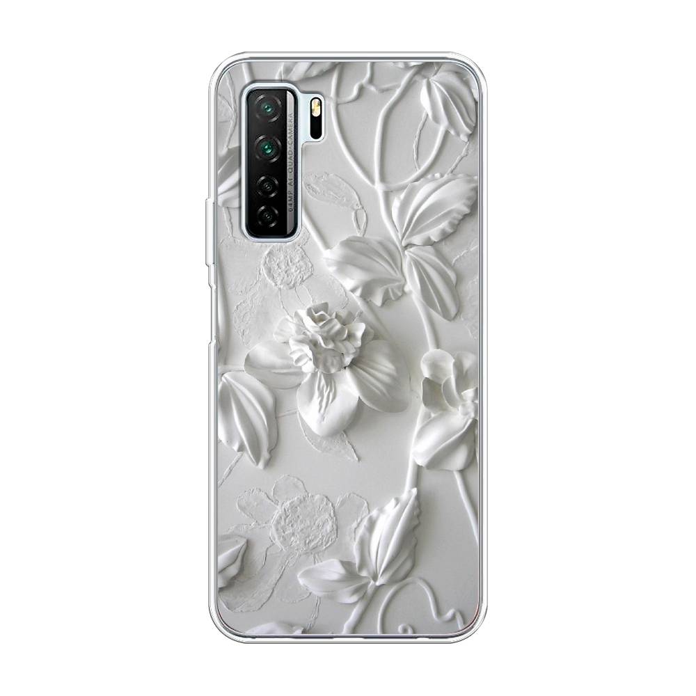 

Чехол Awog на Huawei Nova 7 SE "Гипсовые цветы", 6102950-7