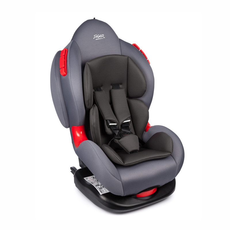 Автокресло детское Siger Кокон IsoFix от 9 до 25 кг, маренго polini kids детское подвесное кресло кокон