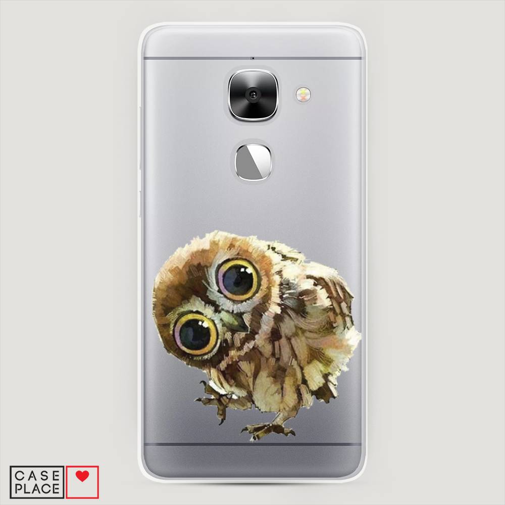 

Чехол Awog на LeEco Le Max 2 / Лееко Ле Макс 2 "Любопытный совенок", Коричневый;белый;прозрачный, 140250-1