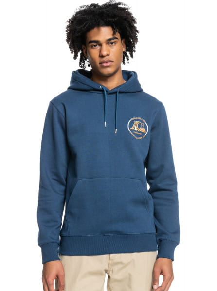 

Худи мужское Quiksilver EQYFT04455 синее S, EQYFT04455