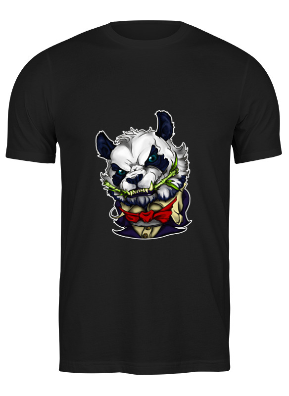 

Футболка мужская Printio Panda черная S, Черный, Panda
