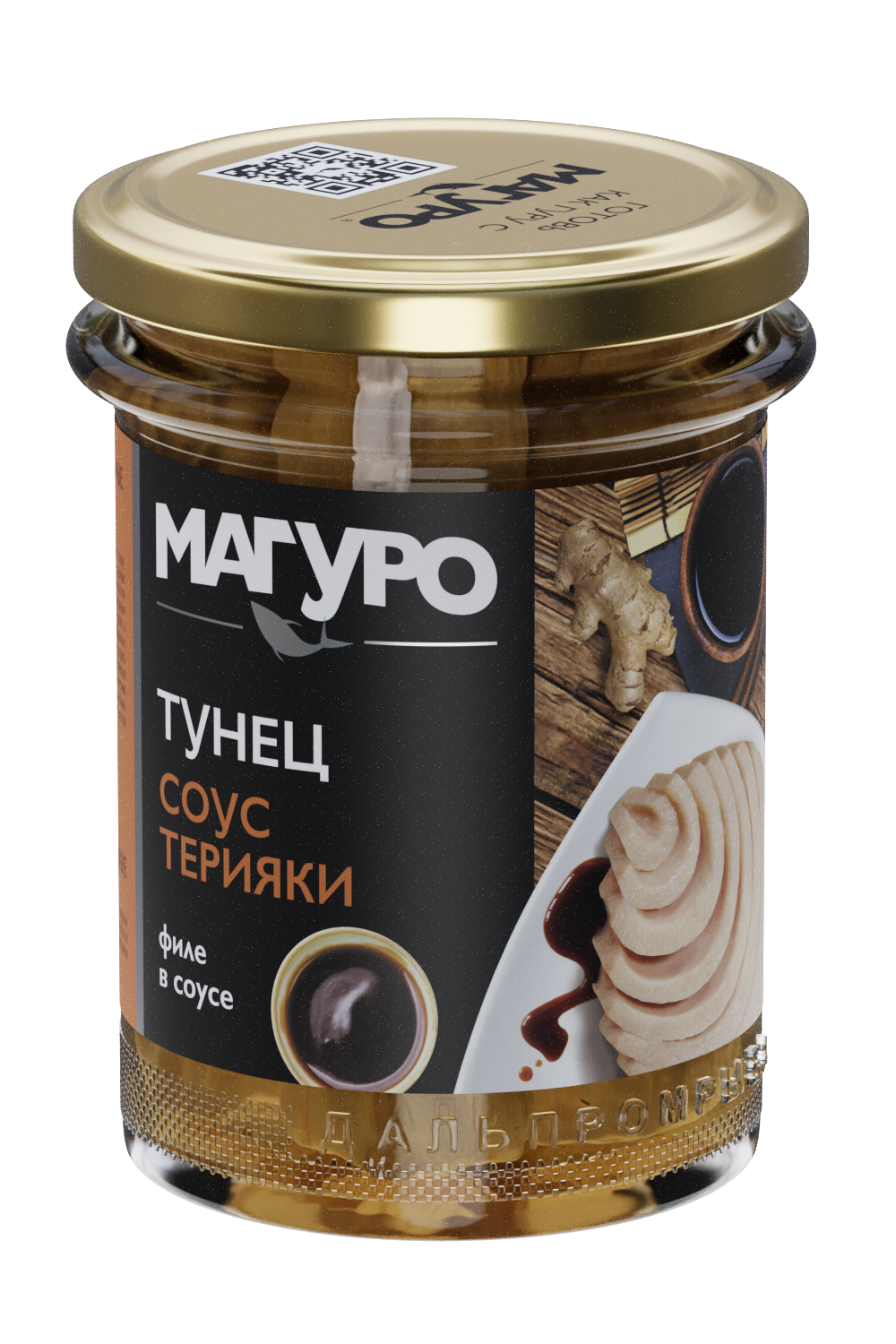 Тунец Магуро, филе, в соусе терияки, 200 г