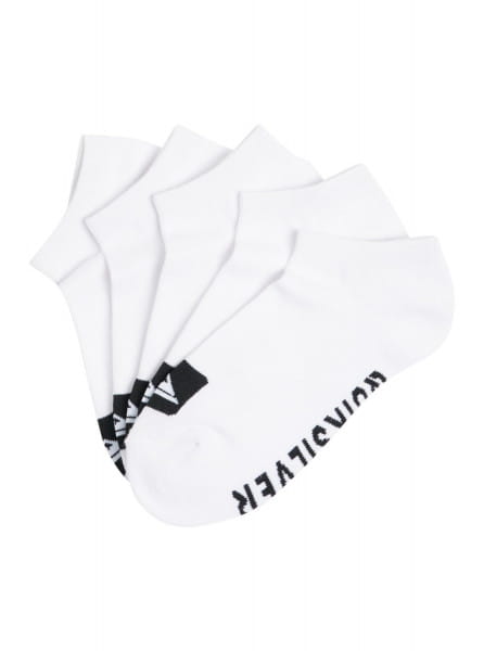 

Комплект носков мужских Quiksilver EQYAA03670 белых One Size, EQYAA03670