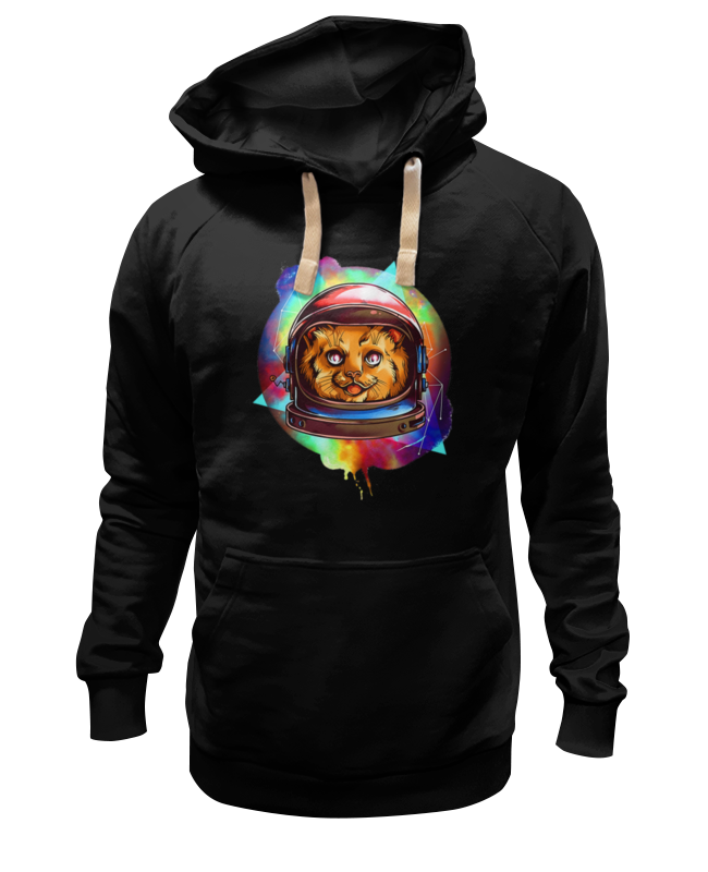 

Худи унисекс Printio В космосе черное 3XL, Черный, В космосе