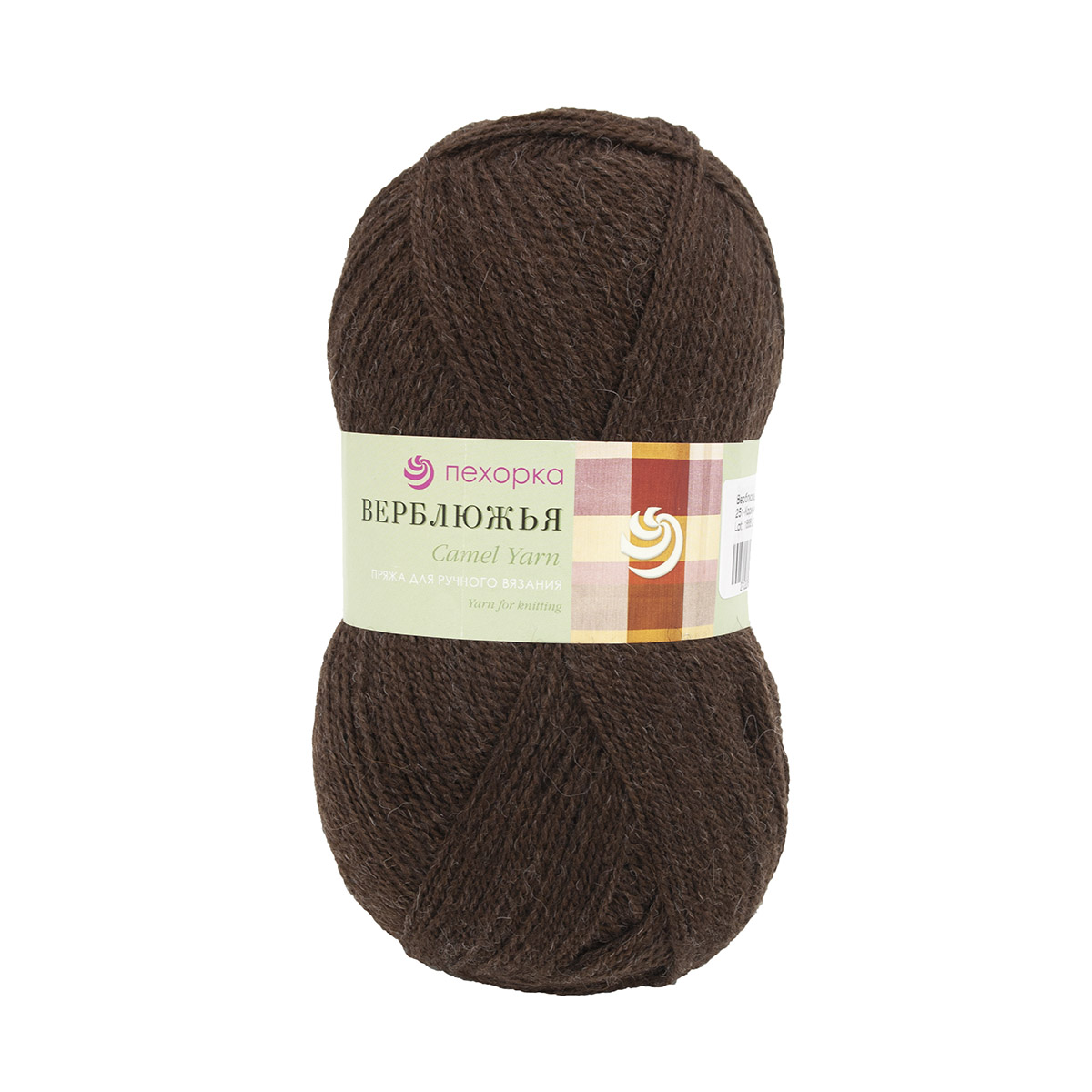 

Пряжа Пехорка "Верблюжья", 100г, 600м (шерсть, акрил) (251 коричневый), 10 мотков