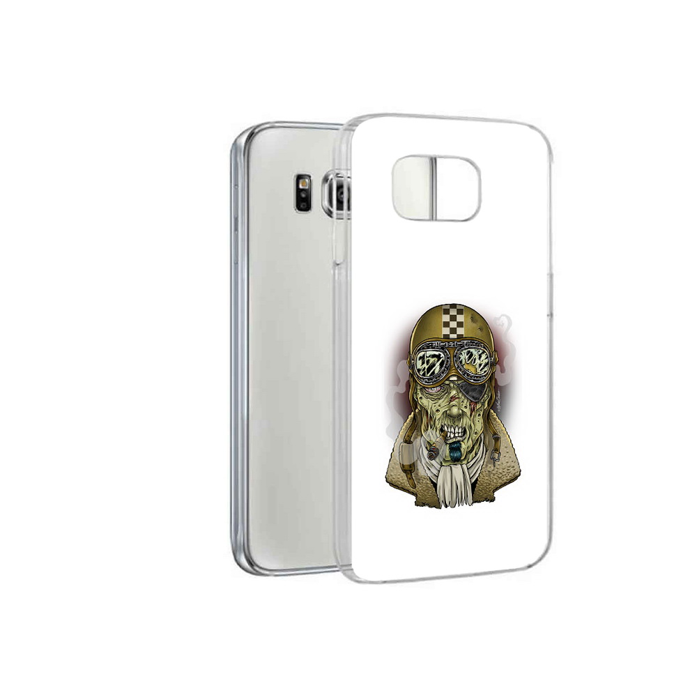 

Чехол MyPads Tocco для Samsung Galaxy S6 военный зомби (PT12300.506.264), Прозрачный, Tocco
