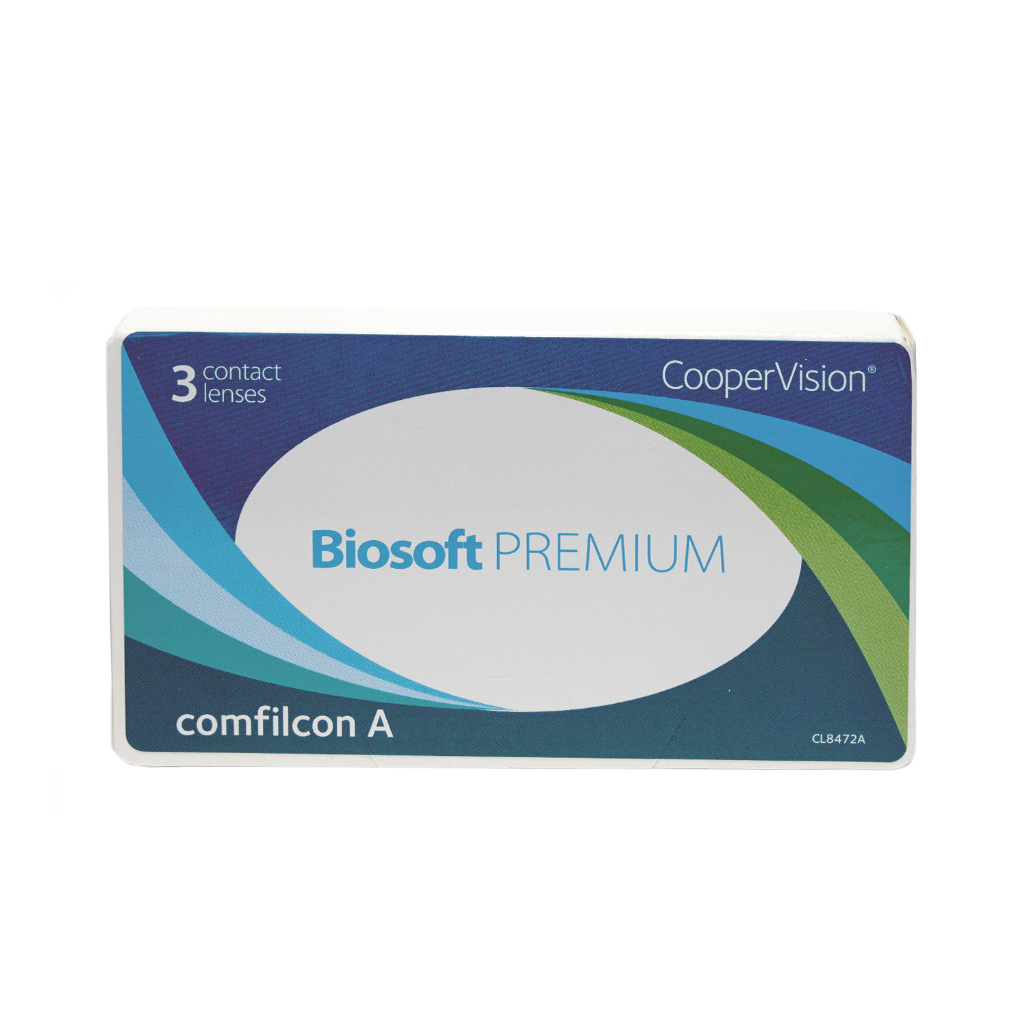 Купить Контактные линзы Biosoft Premium 3 линзы R 8, 6 +1, 50, CooperVision