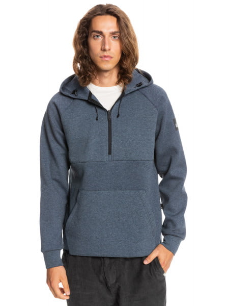

Худи мужское Quiksilver EQYFT04542 серое L, EQYFT04542