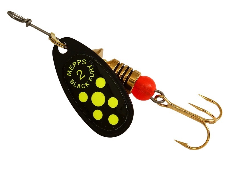 

Блесна Mepps Comet Black Fury №1 BKFC, Черный, Comet Black Fury