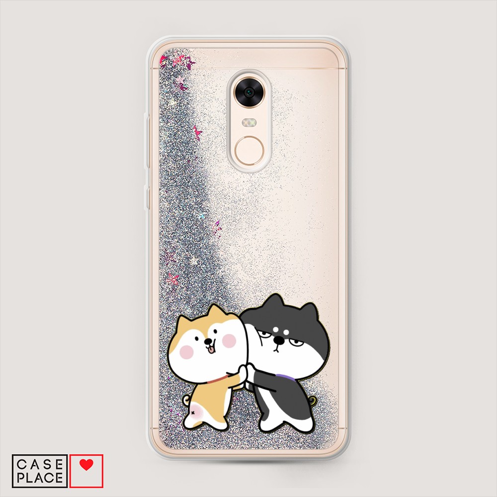 

Чехол Awog на Xiaomi Redmi 5 Plus "Обнимашки акита", Разноцветный, 33191-1
