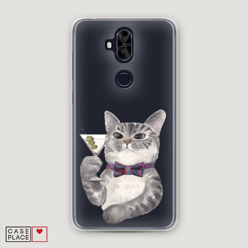 

Чехол Awog "Кот джентльмен" для Asus Zenfone 5 Lite (ZC600KL)