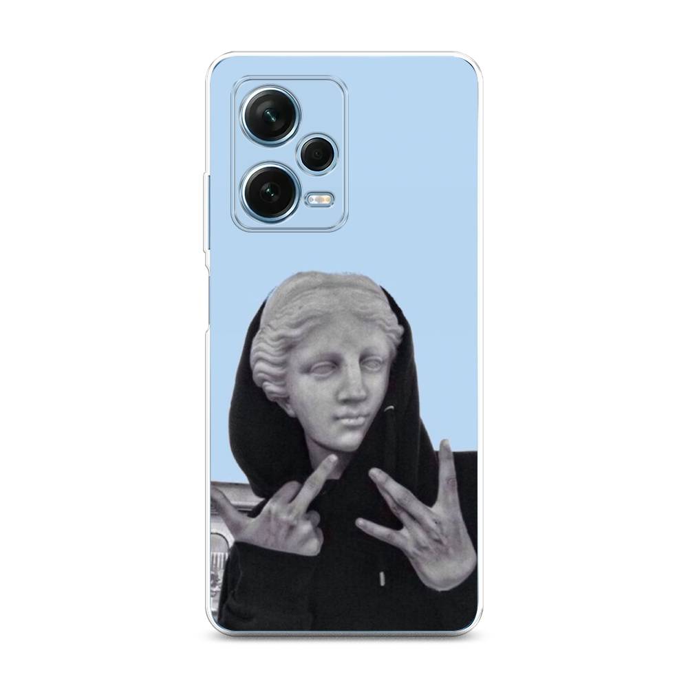 фото Чехол awog для xiaomi redmi note 12 pro plus "swag статуя"