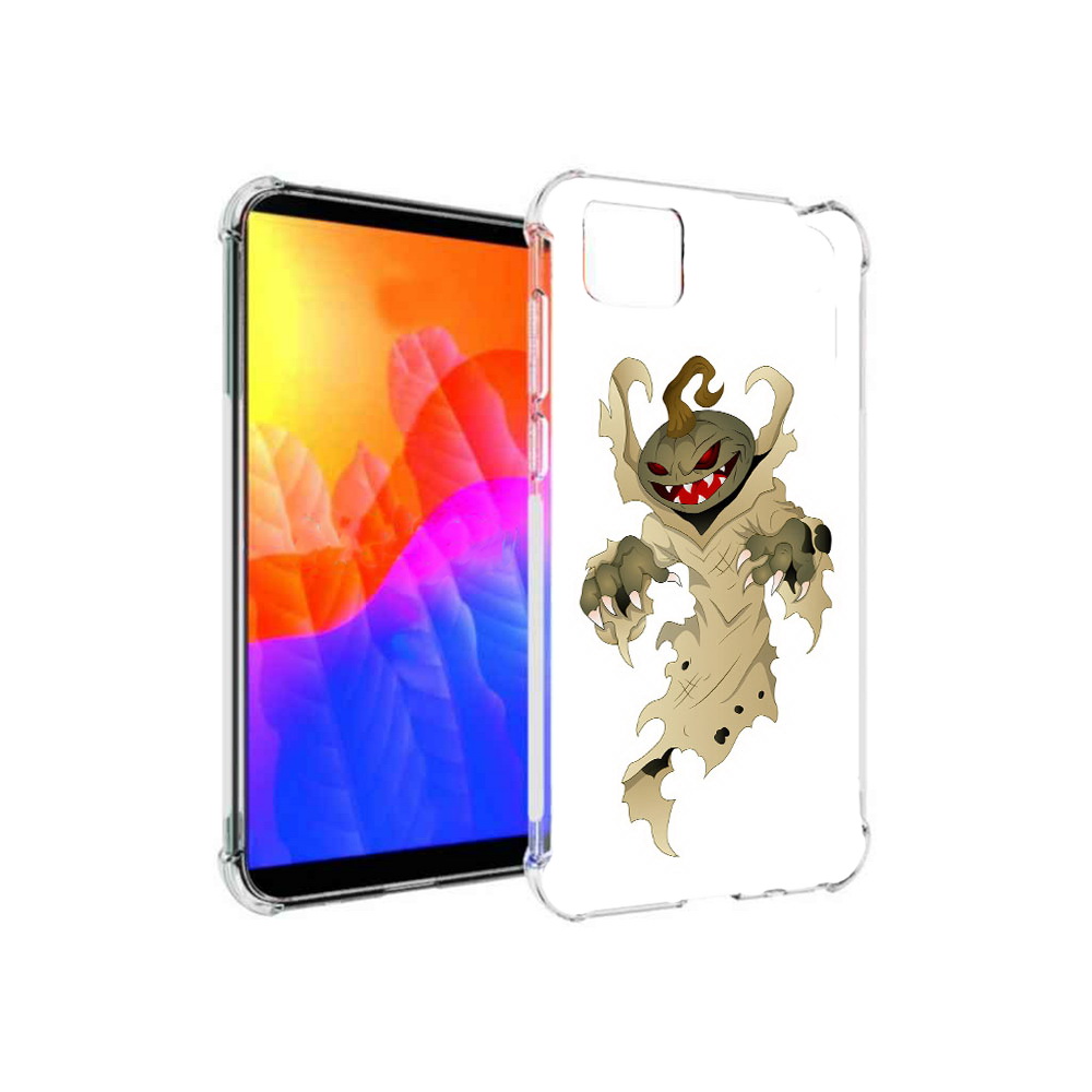 

Чехол MyPads призрак хэллоуина для Honor 9S (DUA-LX9), Прозрачный, Tocco