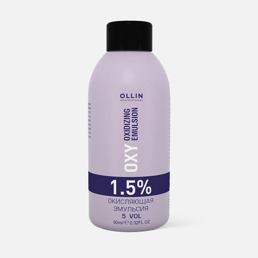 Проявляющая эмульсия Ollin Professional Oxy Oxidizing Emulsion 1,5%, 90 мл проявитель selective professional colorevo oxy 3% 1 л