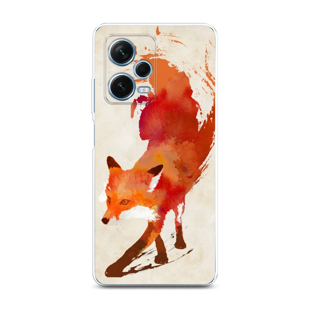 

Чехол Awog для Xiaomi Redmi Note 12 Pro Plus "Лиса", Оранжевый, 317150-10