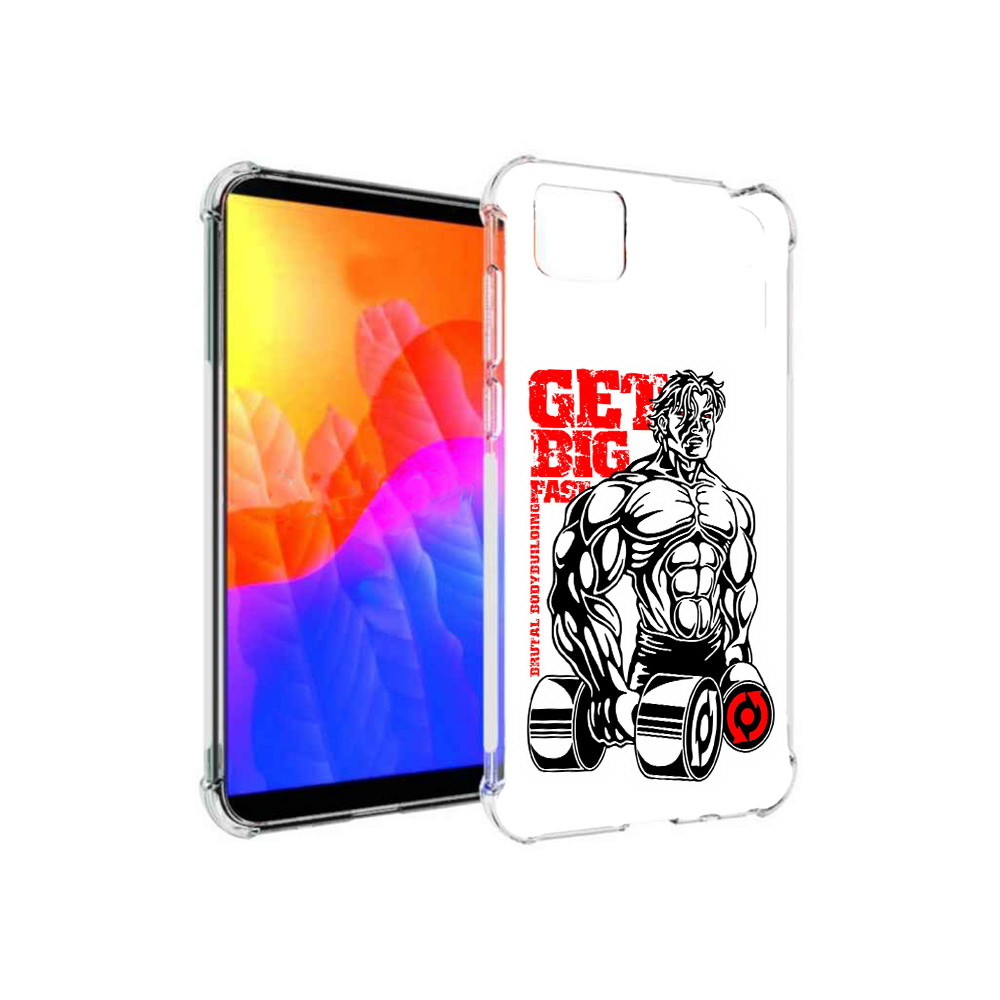 

Чехол MyPads накаченное тело для Honor 9S (DUA-LX9), Прозрачный, Tocco